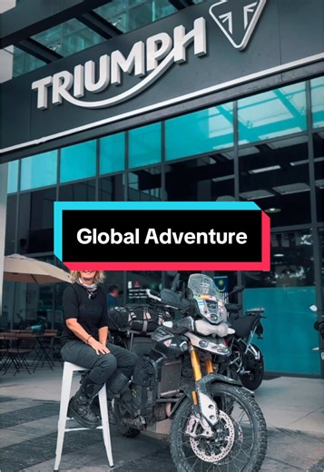 Kathleen Perry's Global Adventure on Triumph Tiger 900