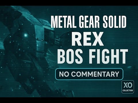 Metal Gear Solid | Metal Gear REX Boss Battle | Xbox Collection Gameplay