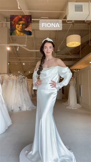 Get outta my swamp 💚 #shrek #wedding #weddingdress | Reallillieduke