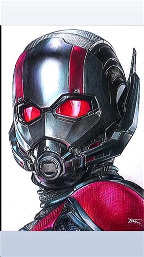 ant man #marvel #hero #painting