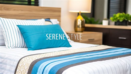 Navy Blue And White Bed Linens: Serene Style For Your Bedroom