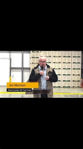 @lanapopham on Instagram: "Friday was an incredible moment in the Okanagan as we marked the official re-opening of the @bctreefruits packing plant in Oliver. It couldn’t have been said better by Orchardist and representative from the @bc.fruit.growers.association Peter Simonsen that we can look at the past but sometimes you just need to focus on the future. So many British Columbians felt heartbreak when the BC Fruit Tree Co-op closed its doors in 2024 after 88 years operating in BC. Much has be