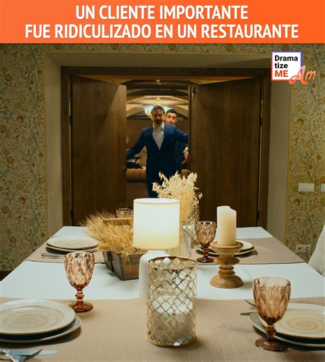 748K views · 17K reactions | Un cliente importante fue ridiculizado en un restaurante #fblifestyle | DramatizeMe Español | Facebook