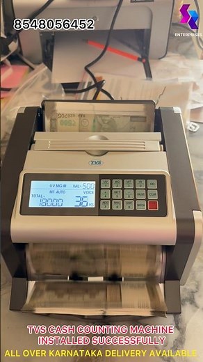 TVS Classic Plus Cash Counting Machine | Unboxing & Demo | Best Money Counter #tvs