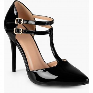 Tru Patent T-Strap Pump - Wide Width (Women)