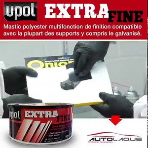 Mastic polyester multifonction de finition compatible avec la plupart des supports y compris le galvanisé. utilisée pour le remplissage de petits trous et d'imperfections dans les surfaces avant d'être surpeintes. Pâte très douce et lisse qui s'étale facilement en fines couches pour offrir une finition parfaite pour la peinture et se ponce facilement à l'état humide ou sec après quelques minutes. Disponible chez Autolaque 💥💪💯 Km 5 rte de Rufisque, face à Afrique Pare Brise Tel : 33 832 17 14 