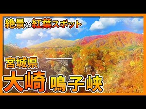 [Osaki] Naruko Gorge, a spectacular autumn foliage spot in Miyagi
