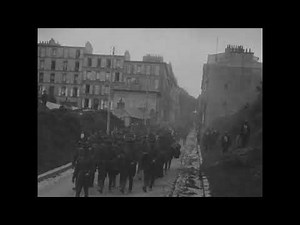 American Soldiers Arrival at Brest during WWI