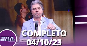 Teste de Fidelidade: Juliana e Douglas (04/10/23) | Completo