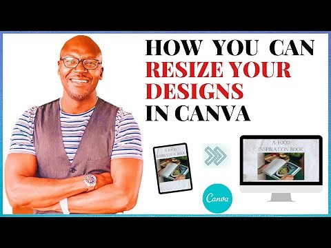 How To Resize Your Designs In CANVA | Canva Tutorial