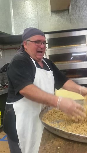 Professional Food Preparation Techniques in a Commercial Kitchen