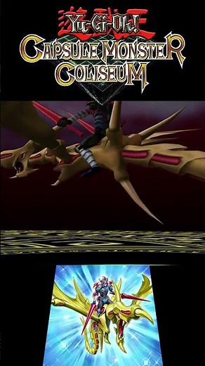 Yu-Gi-Oh Capsule Monster Coliseum Gaia the Dragon Champion Attack Display #yugioh #gameplay #monster