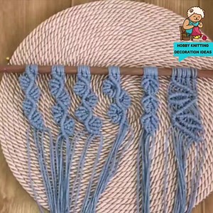 6 Floral macrame leaf patterns 🫶🩷🫶 | Hobby Knitting Decoration Ideas