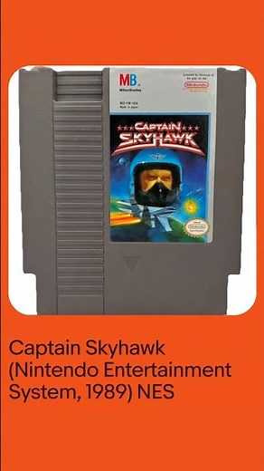 Captain Skyhawk (Nintendo Entertainment System, 1989) NES