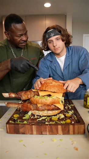 Cannot lift so Chef Rush makes him eat more protein