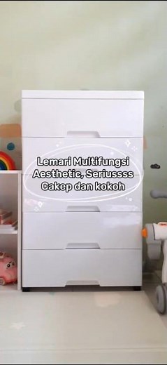 Lemari Aesthetic Awet banget | untuk bayi Anak #perlengkepanbayi #babystuff #mpasi #lemariplastik
