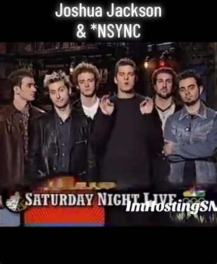 Joshua Jackson & *NSYNC - Saturday Night Live promo - Season 25 - March 11, 2000 #snl #saturdaynightlive #joshuajackson #nsync #justintimberlake @Saturday Night Live @Saturday Night Live @Saturday Night Live @SNL Collection @SNL live @SNL @Joshua Jackson @joshua jackson @*NSYNC @NSYNC @NSYNC FAN @Justin Timberlake @Justin Timberlake On SNL @Justin Timberlake Fanshub