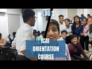 Vlog 2| ICAI Orientation Course | Chartered Accountancy | Delhi