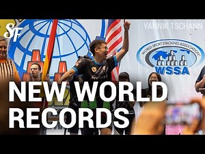 NEW Sport Stacking World Records 2024
