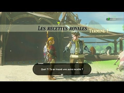 The Legend of Zelda: BotW - Guide Recettes royales