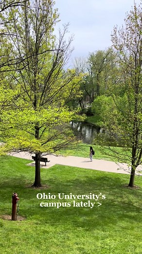 Reminder of how beautiful OHIO’s campus is ☀️😌 #OhioUniversity