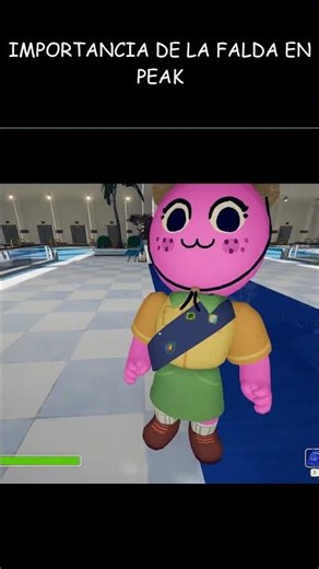 Because I wear a skirt to play #PEAK 👗👗