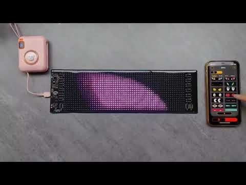 Top Salling LED Matrix Panel Programmable Flexible LED For Car