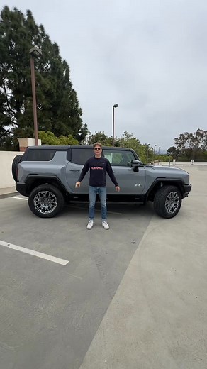 Meet the @GMC Hummer EV SUV! #gmc #rivian #mercedes #hummer #hummerevsuv #cars #newcars #fyp | Drake Moschkau