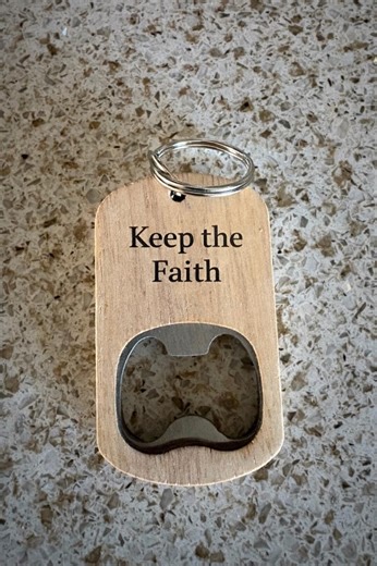 Custom Engraved Wooden Keychain Bottle Opener – Natural Wood, Stainless Steel, Personalized Gift - Etsy
