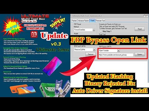 UMT UltimateSams v0.3 FRP Bypass Open Link Updated Flashing | Binary Rejected Fix Updated Security