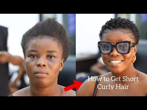 How to Get Short Curly Hair