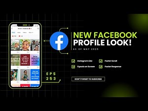 New Facebook Profile Look in 2025 Will Surprise You! Instagram like User Experience!