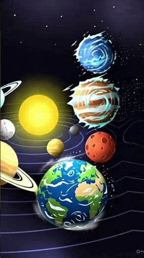Solar System for Kids 🌌 | Learn 8 Planets Song 🚀 | Fun Space Animation for Children