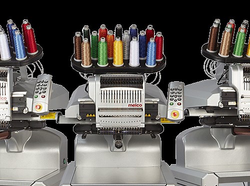 Multi-head Embroidery Machines - Melco