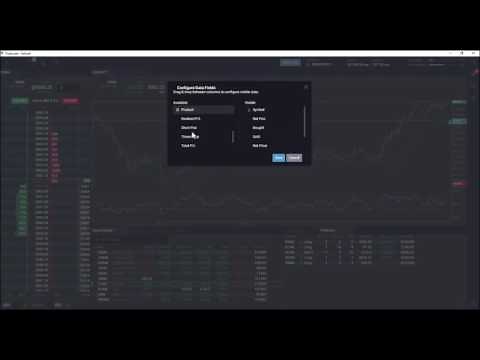 Configuring Tradovate's Positions Module