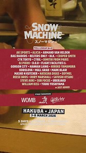 5 days. 8 stages. 7 mountains. Our BIGGEST Snow Machine ever! BRAND-NEW packages available for Second Release, first in, best dressed. ON SALE NOW! Your Snow Machine Festival Package includes: 💥Snow Machine Festival Pass 💥5 or 7 nights' accommodation PLUS... 💥4-day lift pass 💥Access to Snow Machine after-parties 💥A travel advisor to assist with your booking | Snow Machine