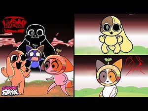 FNF: Six Piece (Aethos) // Chikn Nuggit VS Cheezborger █ Friday Night Funkin' █