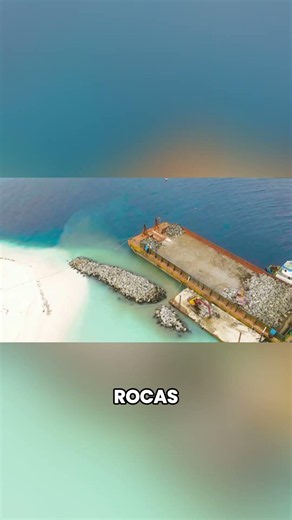 Cómo los humanos están creando tierra en el mar