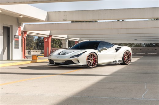 Perfectly executed Ferrari F8 Tributo from every angle! | Butler Tires and Wheels