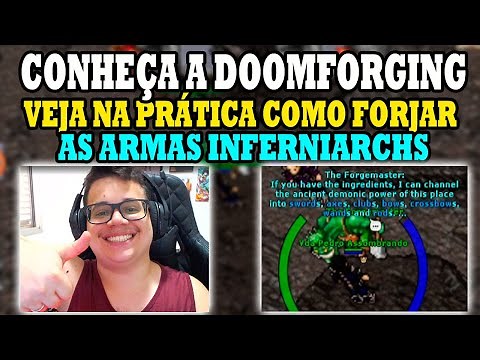 Tibia - I forged 3 Inferniarchs items in Doomforging, See in practice how to forge the new items.