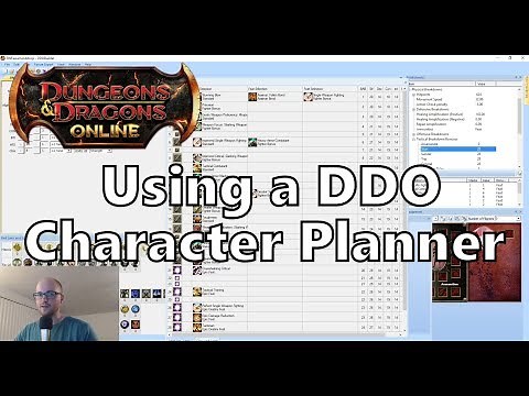 Using a DDO Character Planner