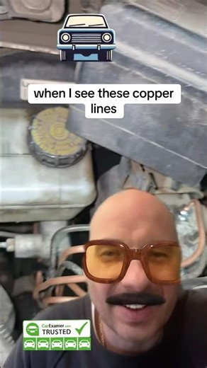 Copper brake lines make me sick