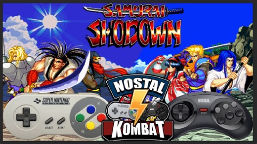 5.9K views · 79 reactions | Nostal Kombat Samurai Shodown Snes vs Sega Genesis vamos ver as diferenças nos finais do jogo, se gostarem posto a comparação dos golpes de todos os personagens, ou vocês podem assistir o vídeo completo no canal snestalgia mostrando todas as diferenças desse jogo | SnesTalgia | Facebook