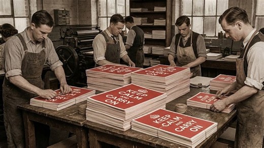 The poster Britain never actually saw - 4 million printed, almost all destroyed