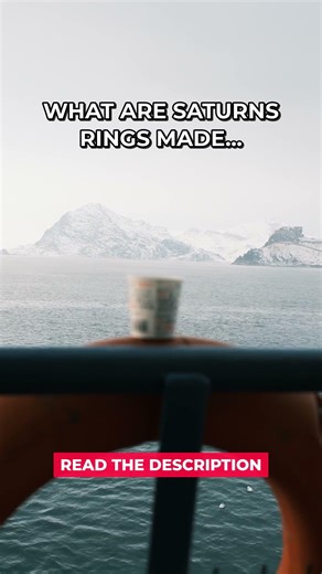 Saturns Rings Are Made Ice #Shorts