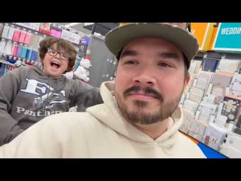 Walmart Adventure with The Allen Family