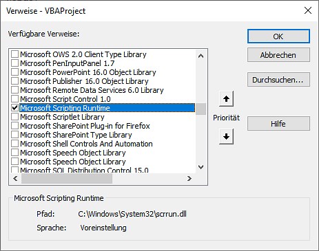VBA - GetFolder & GetFile (Datei- & Ordnereigenschaften abrufen)