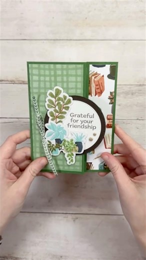 Simple Fun Fold Card with a Side Panel