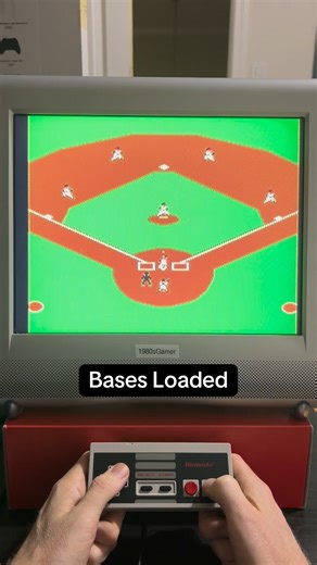 6.9K views · 92 reactions | Bases Loaded (NES) | 1980sGamer | Facebook