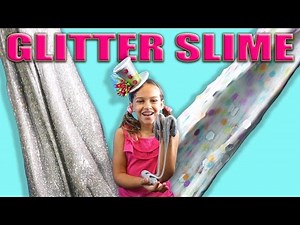 How to make Slime with Glitter - Best Recipe